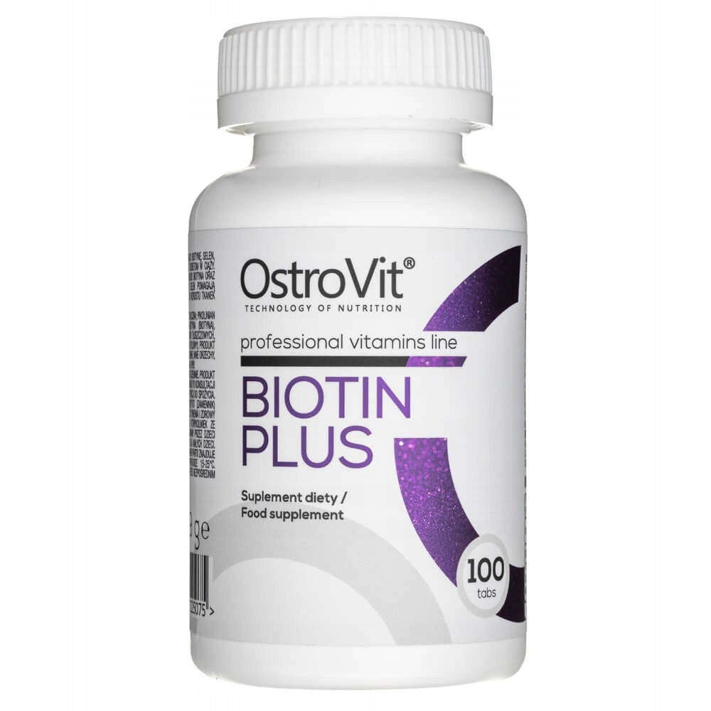 OstroVit Biotin Plus - 100 قرص