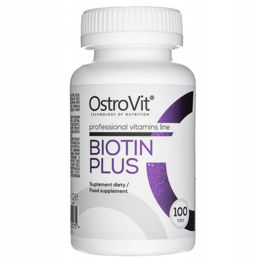 OstroVit Biotin Plus - 100 قرص