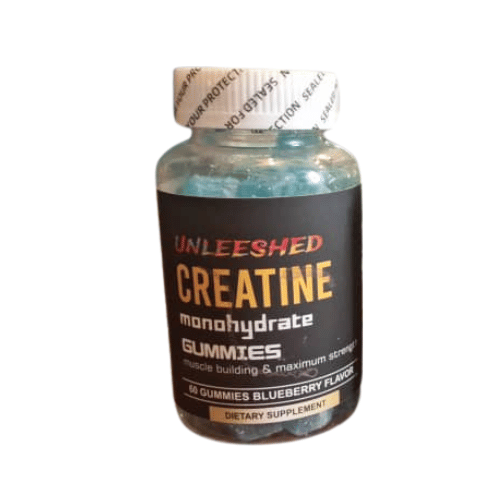 unleashed créatine monohydrate 50 gummies